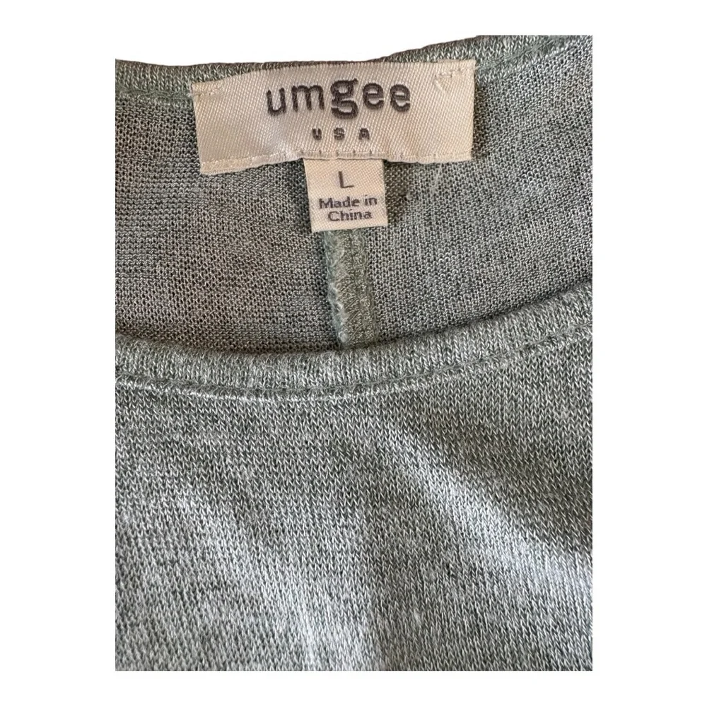 Umgee USA Light Green Knit Top - Picture 6 of 7